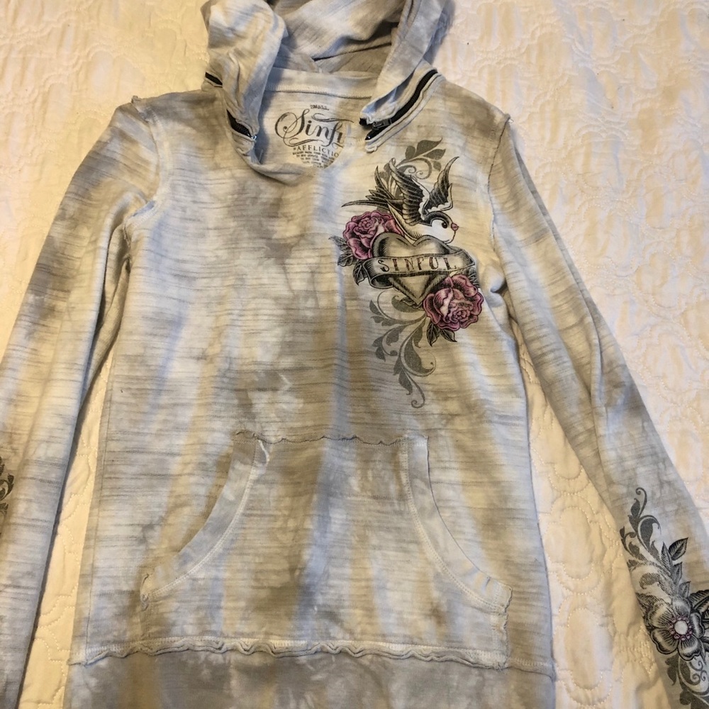 Sinful sweatshirt size small